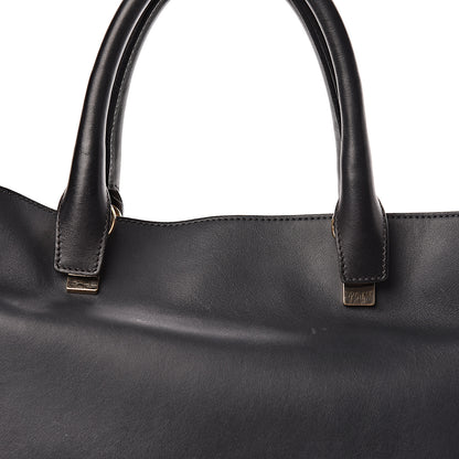 Chloe Smooth Calfskin Medium Baylee Two Tone Tote Marshmallow Grey Black 9 of 15