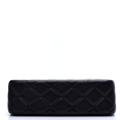 Chanel Calfskin Quilted In The Business Tote Black 10 of 12