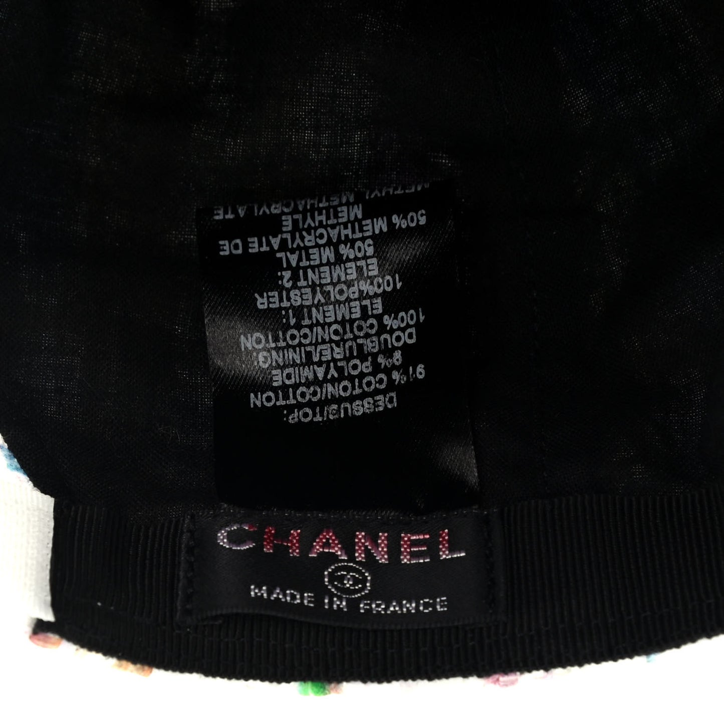 Tweed Cap Hat Multicolor