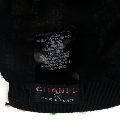 Chanel Tweed Cap Hat Multicolor 6 of 6