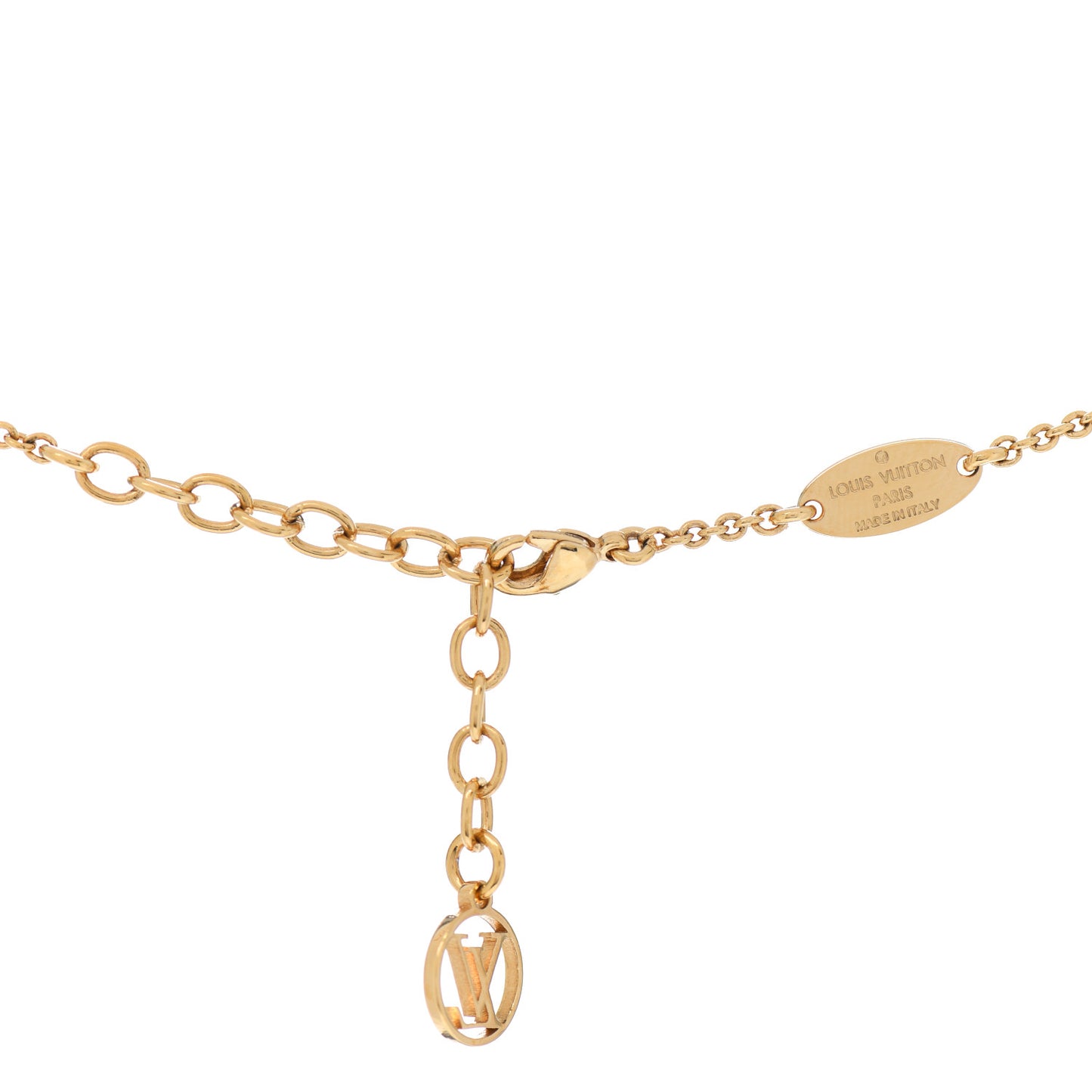 Essential V Necklace Gold