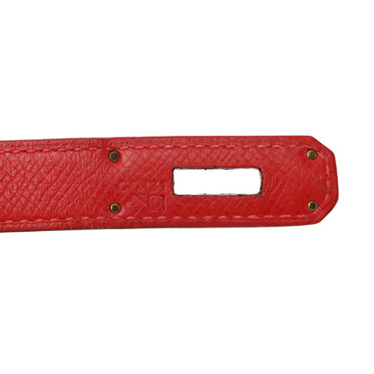 Hermes Epsom Birkin 35 Rouge Casaque 7 of 13