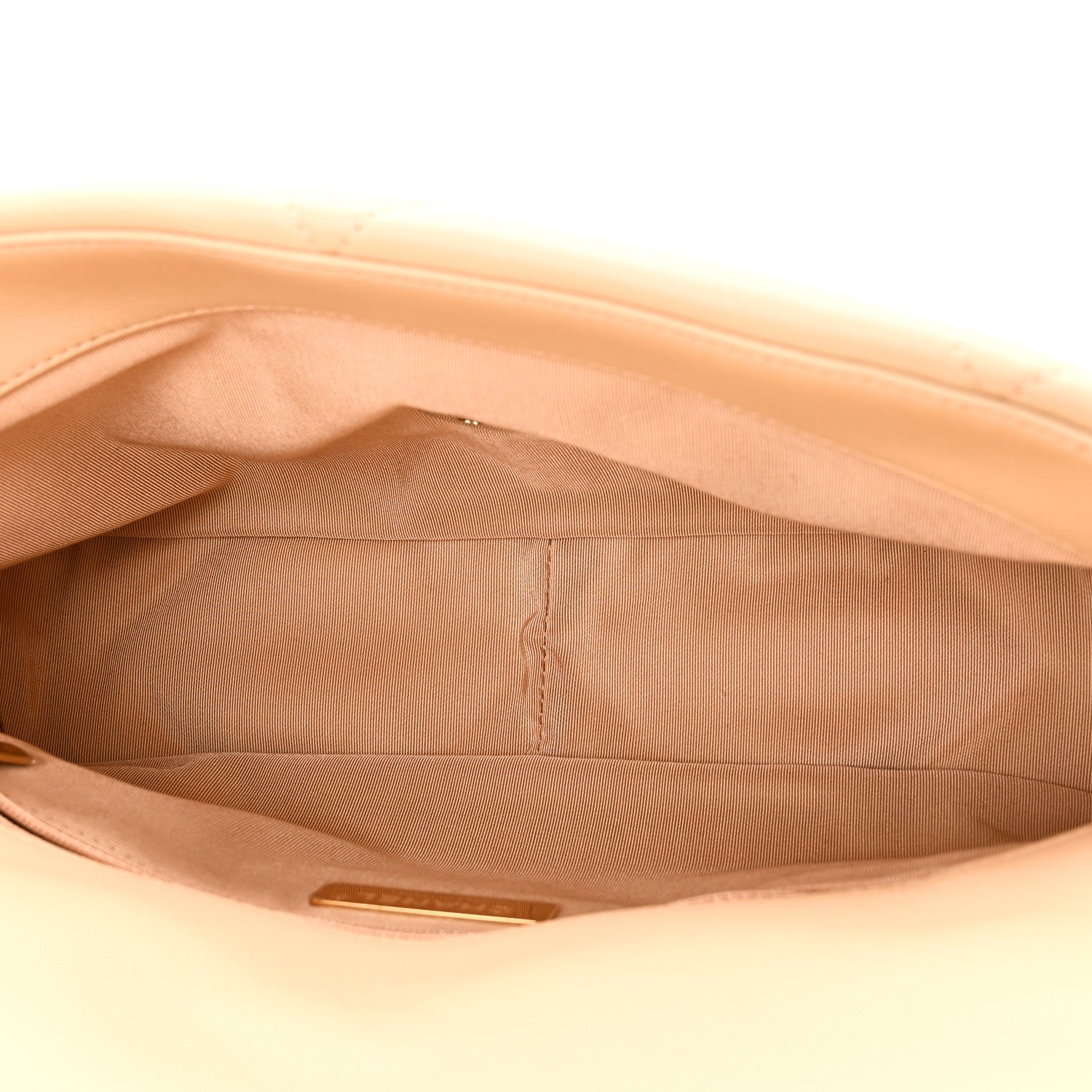 Chanel Goatskin Quilted Large Chanel 19 Flap Beige 5 of 11