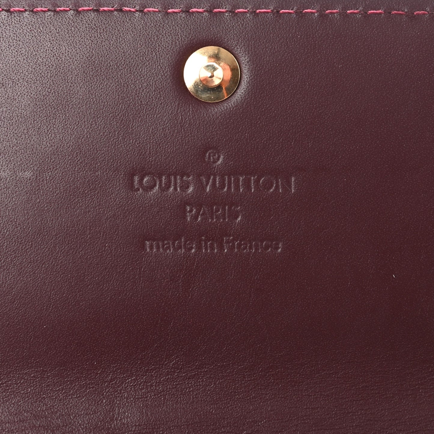 Vernis Sarah Wallet Rouge Fauviste