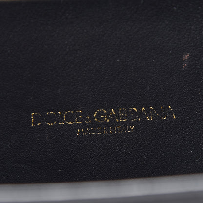 Dolce & Gabbana Smooth Calfskin Mini Devotion Envelope Bag Black 6 of 8