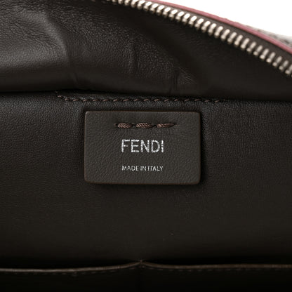 Fendi Vitello Dolce Century Petite 3Jours Tote Carbone 6 of 11