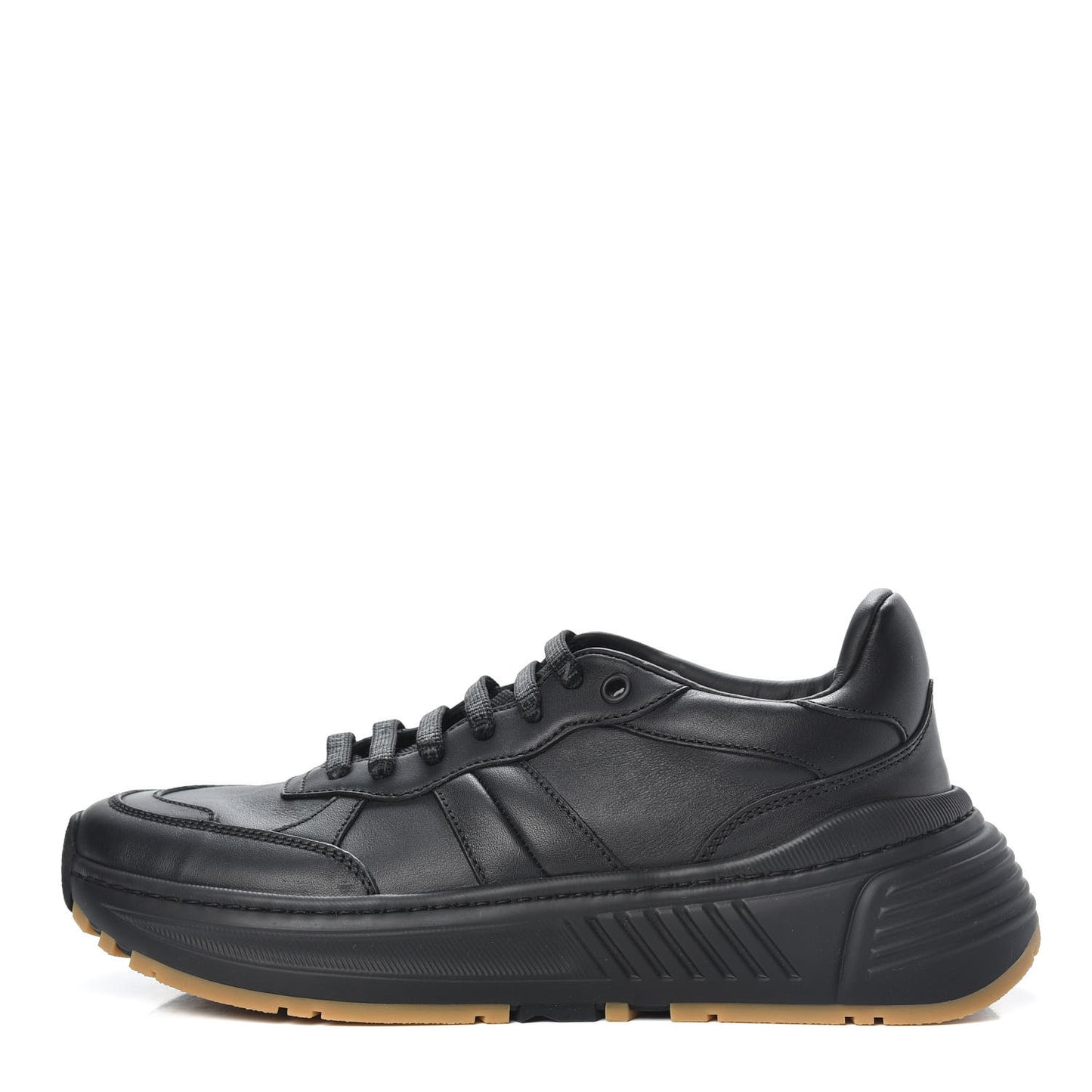 Calfskin Womens The Speedster Sneakers 36.5 Black
