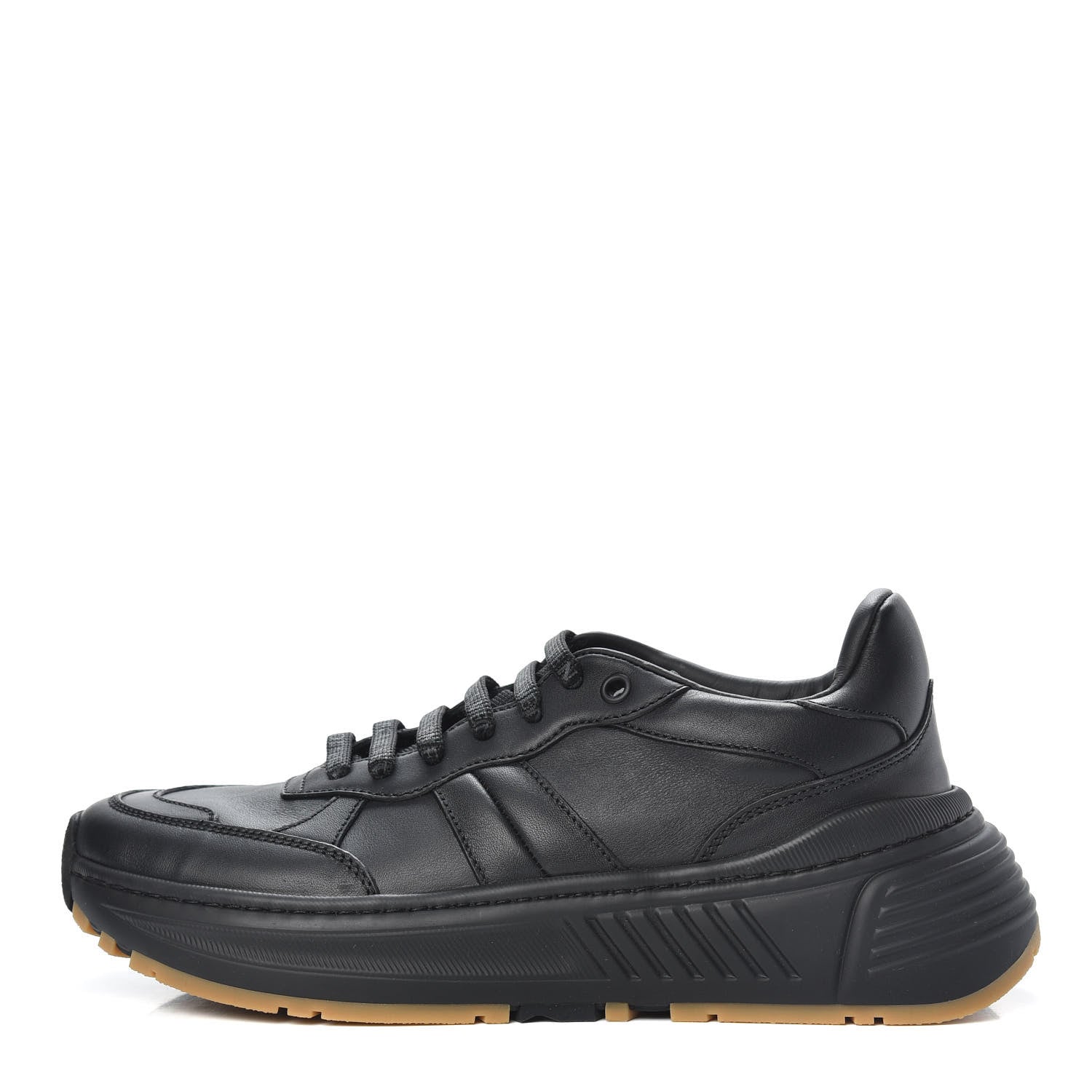 Bottega Veneta Calfskin Womens The Speedster Sneakers 36.5 Black 1 of 8