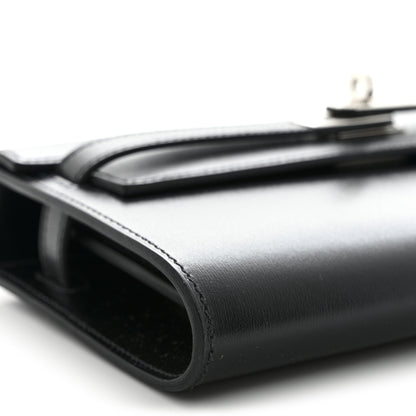 Hermes Box Kelly Wallet To Go Black 8 of 10