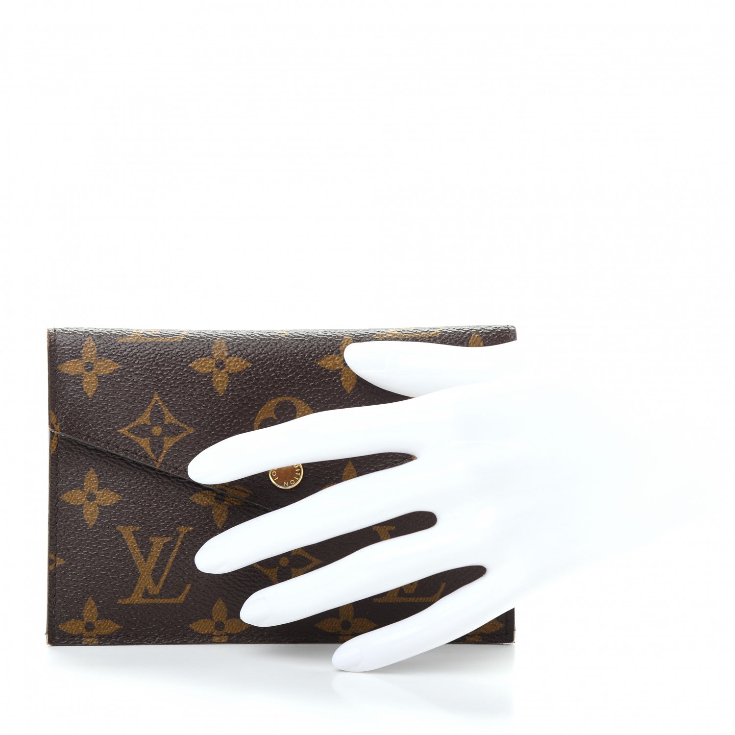 Louis Vuitton Monogram Daily Organizer Envelope Insert Black 2 of 7