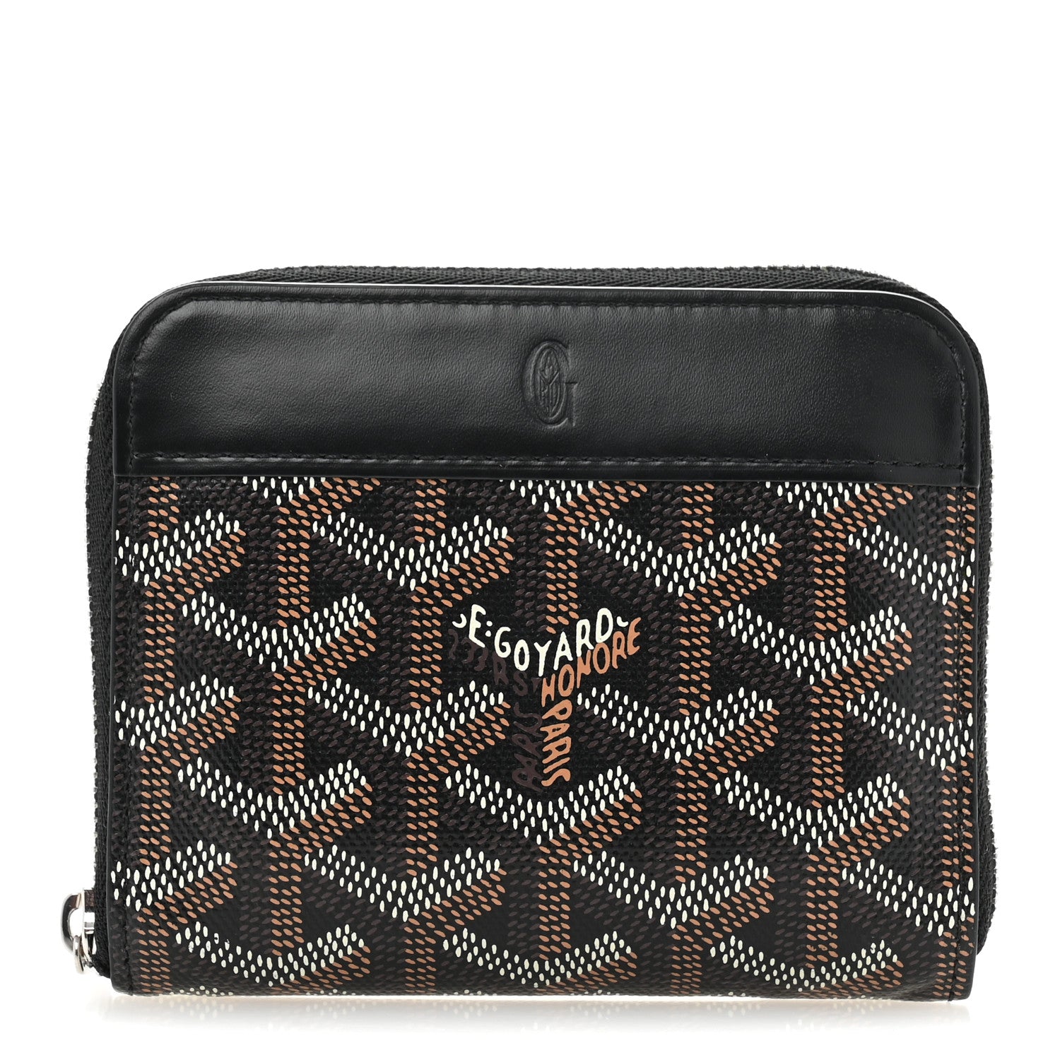 Goyard Goyardine Matignon PM Wallet Black 1 of 11