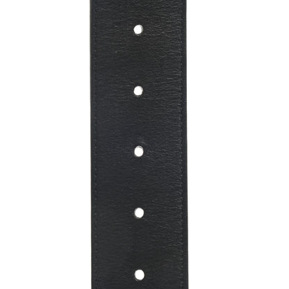Gucci Moon Calfskin Pearl Double G 40mm Belt 80 32 Black Cream 3 of 6