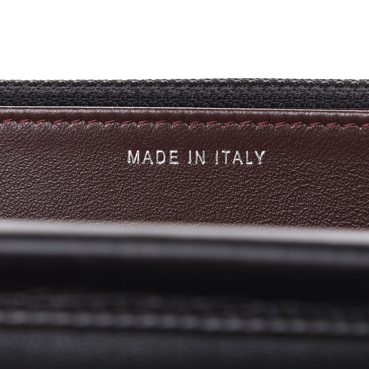Lambskin Quilted Wallet On Chain WOC Black