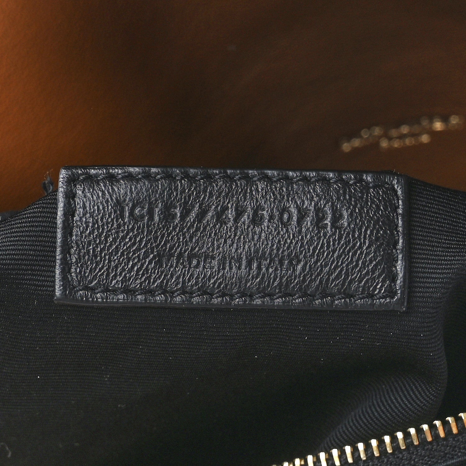 Saint Laurent Lambskin Quilted Medium Loulou Puffer Monogram Chain Satchel Miel Dark 8 of 12