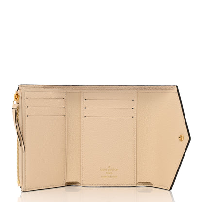 Louis Vuitton Empreinte Monogram Giant Victorine Wallet Creme Bois De Rose 5 of 7