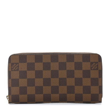 Louis Vuitton Damier Ebene Zippy Wallet 1 of 8