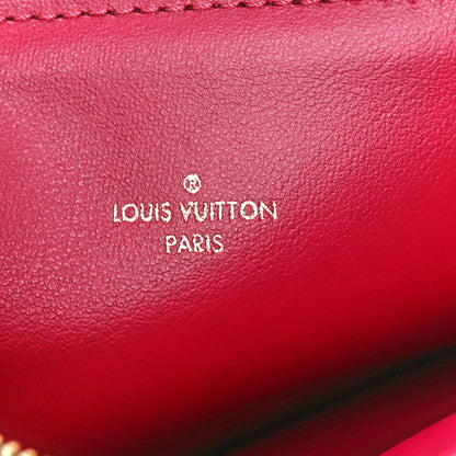 Louis Vuitton Monogram Pochette Felicie Chain Wallet Fuchsia 14 of 17