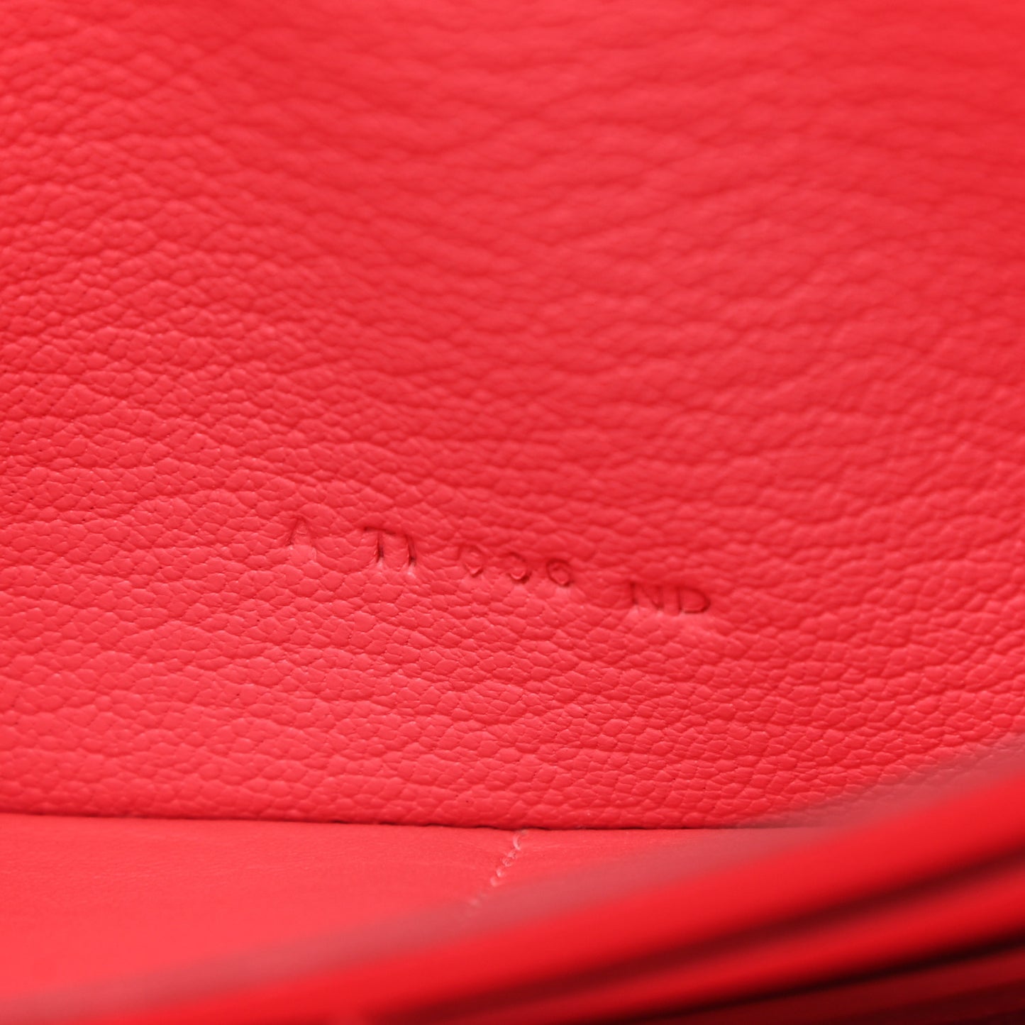 Chevre Mysore Kelly Longue Wallet Rose Lipstick