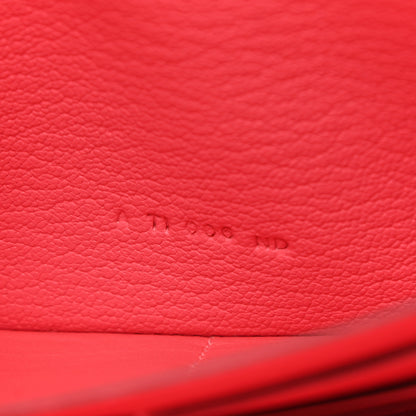 Hermes Chevre Mysore Kelly Longue Wallet Rose Lipstick 7 of 12