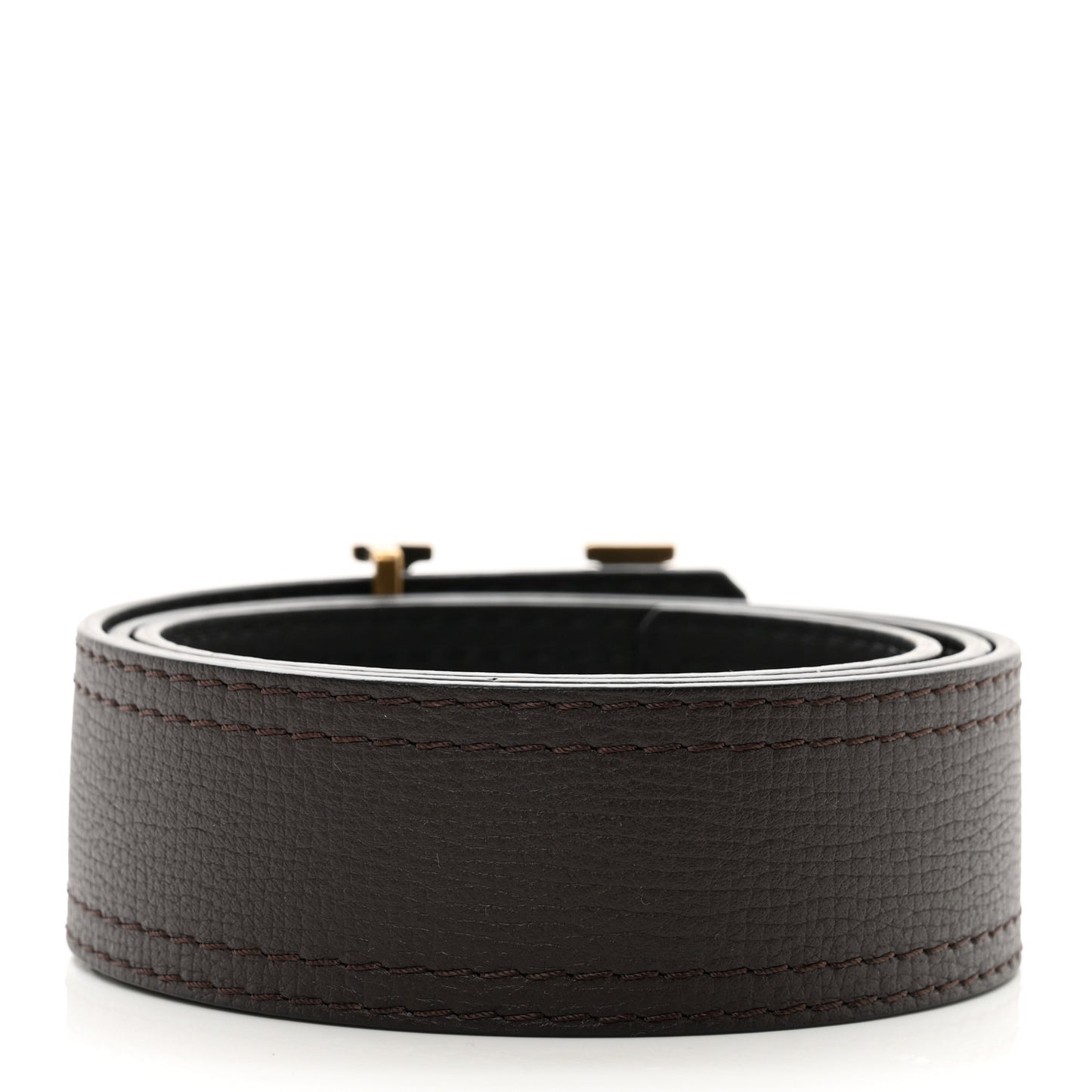 Utah LV Initiales Belt 85 34 Brown