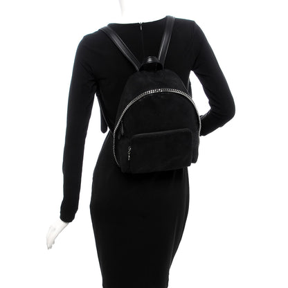 Stella McCartney Shaggy Deer Small Falabella Backpack Black 2 of 7