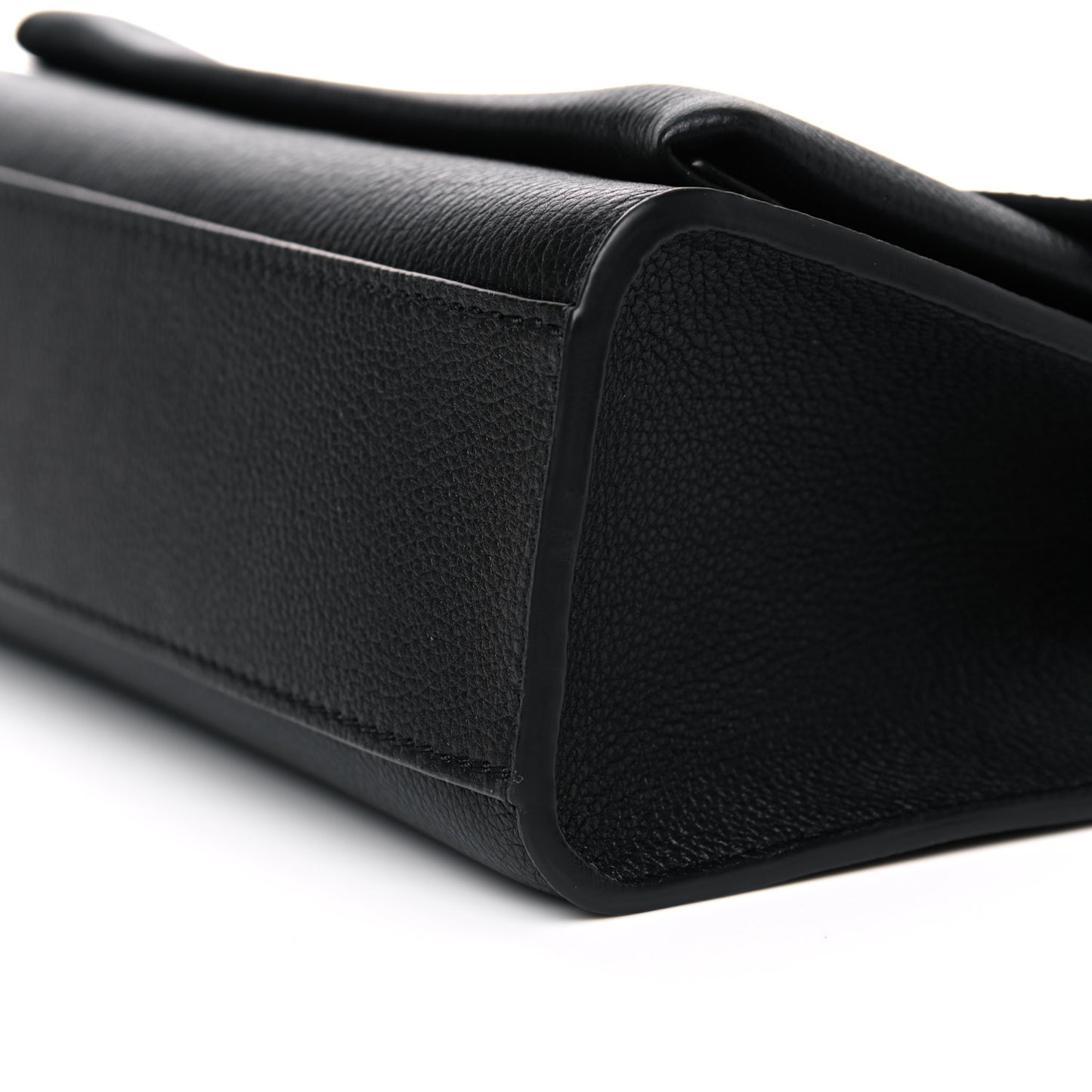 Soft Calfskin My Lockme Chain Bag BB Black