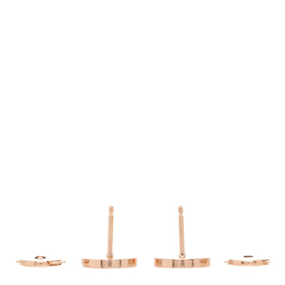 Bulgari 18K Rose Gold Diamond BVLGARI BVLGARI Stud Earrings 2 of 5