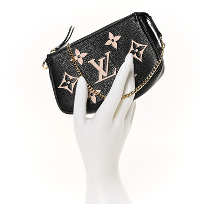 Louis Vuitton Empreinte Monogram Giant Mini Pochette Accessories Black 2 of 10