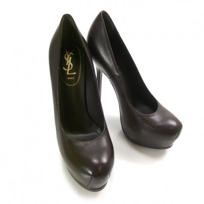 Saint Laurent Tribtoo 105 Pumps 37.5 Chene 4 of 7