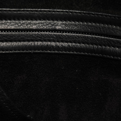 Celine Supple Calfskin Medium Phantom Luggage Black 6 of 8