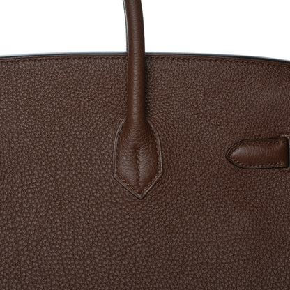 Hermes Togo Birkin 35 Brulee 8 of 24