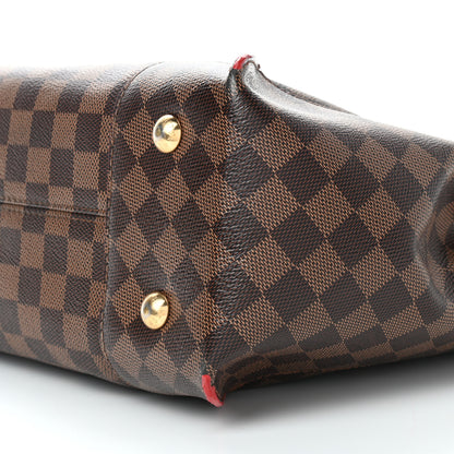 Louis Vuitton Damier Ebene Caissa Hobo Cherry 10 of 14