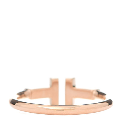 Tiffany 18K Rose Gold T Wire Ring 51 5.75 3 of 5