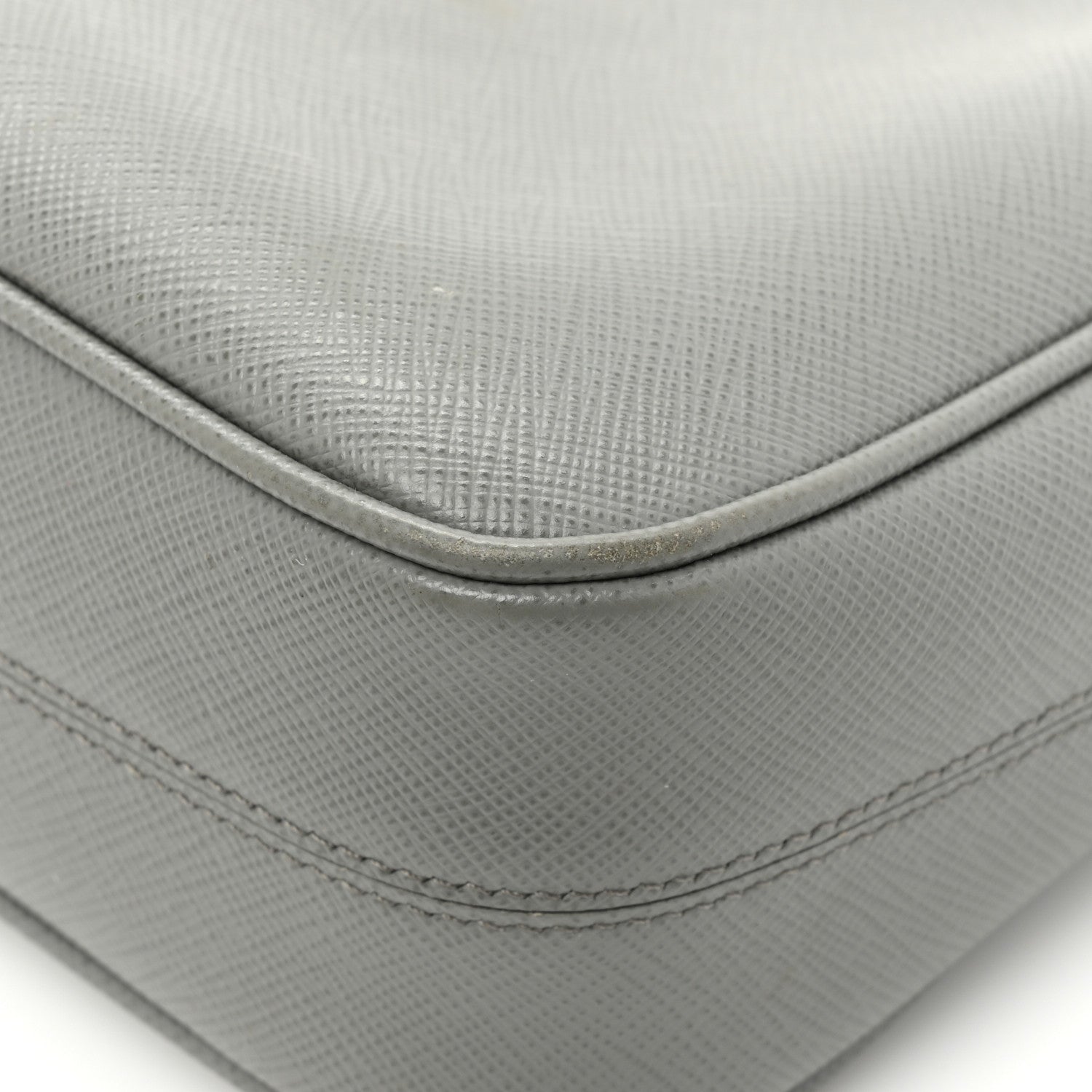 Prada Saffiano Re-Edition 2005 Shoulder Bag Ardesia 10 of 12