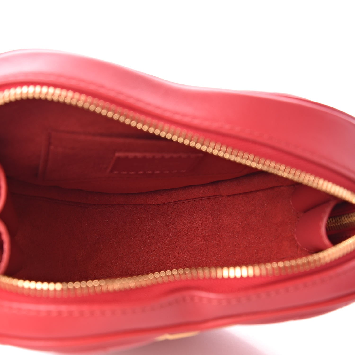 Louis Vuitton Calfskin Embellished New Wave Love Lock Heart Bag Ecarlate 5 of 11