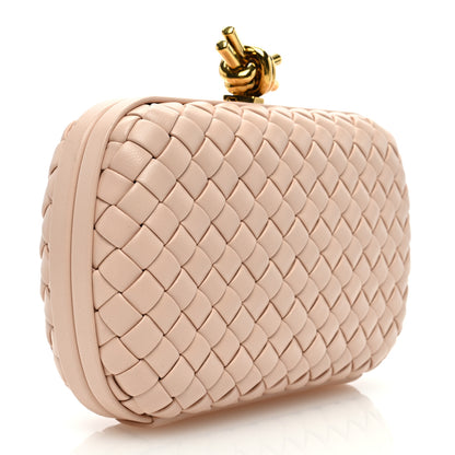 Bottega Veneta Nappa Intrecciato Minaudiere Knot Lotus 3 of 7