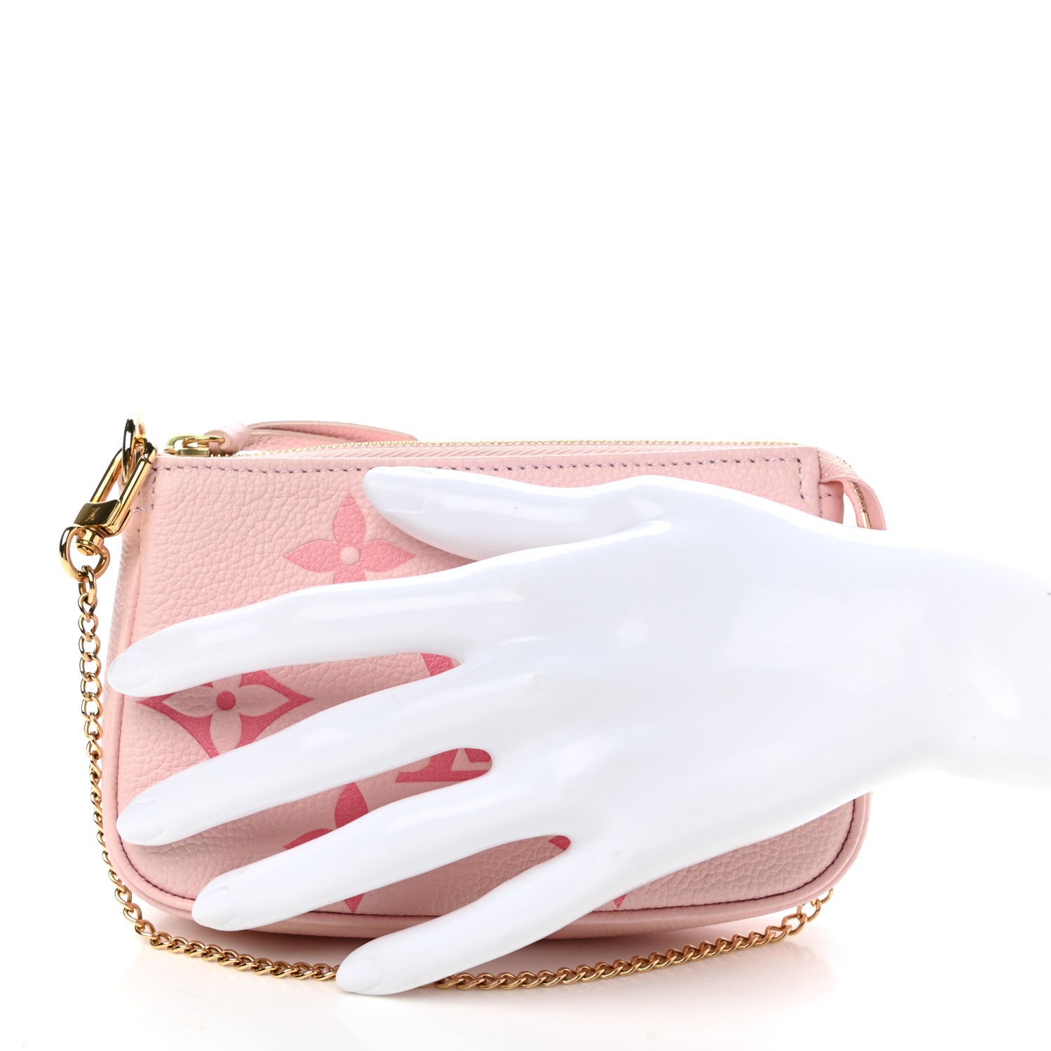 Louis Vuitton Empreinte Monogram Giant By The Pool Mini Pochette Accessories Bouton De Rose 2 of 10