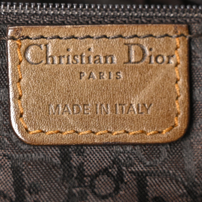 Christian Dior Calfskin Medium Gaucho Double Saddle Bag Brown 6 of 11