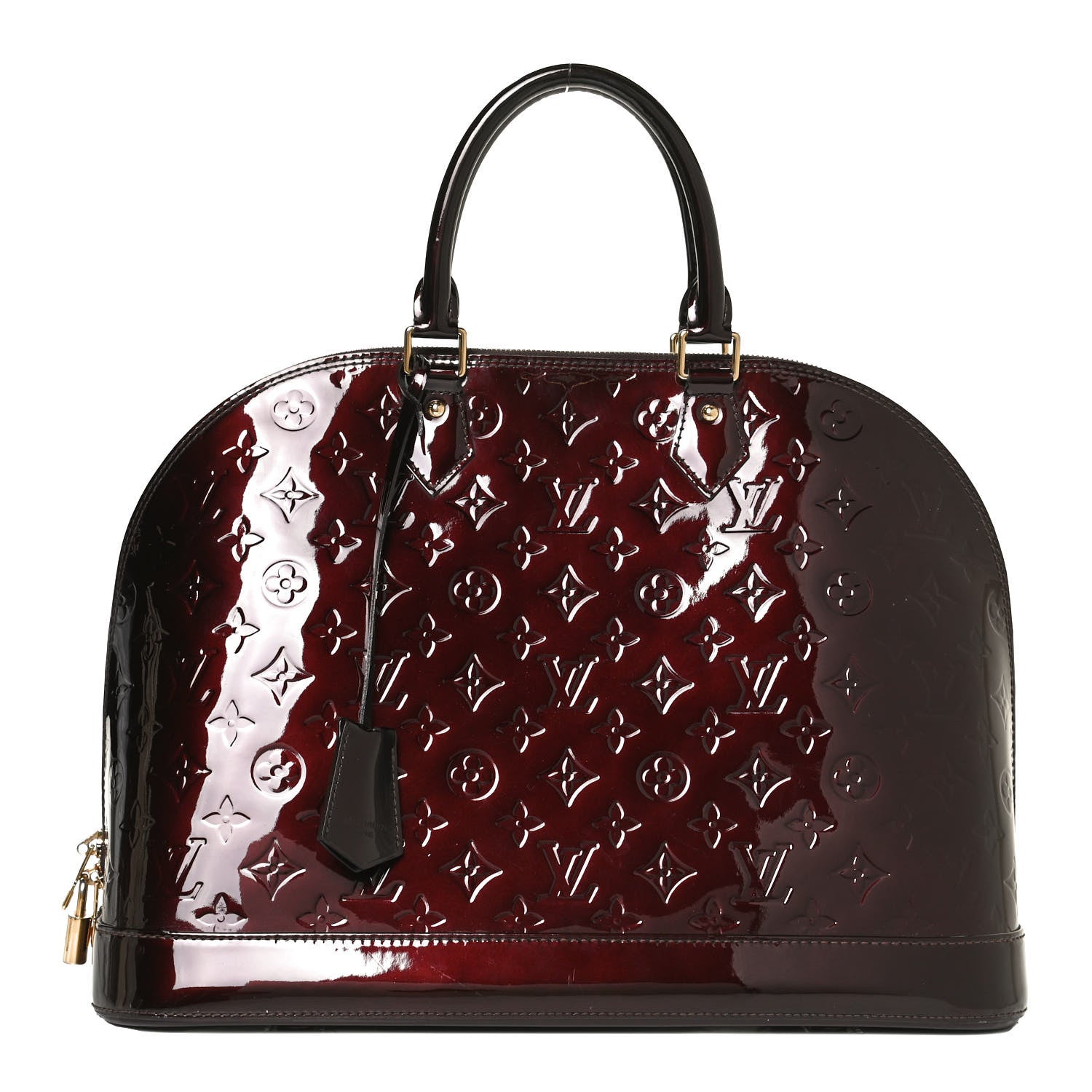 Louis Vuitton Vernis Alma GM Amarante 1 of 13