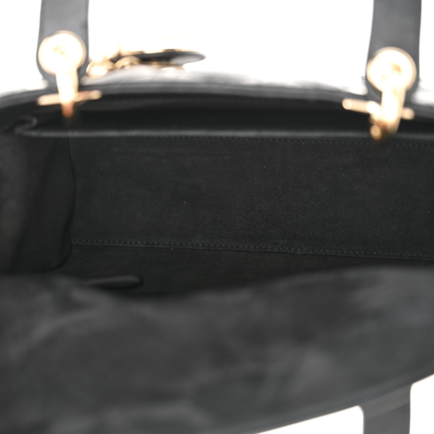 Lambskin Cannage Medium Lady Dior Black