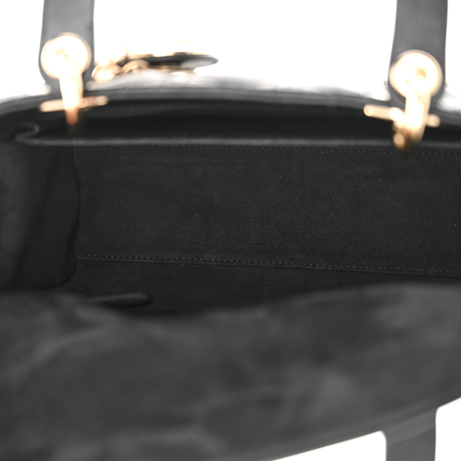 Christian Dior Lambskin Cannage Medium Lady Dior Black 5 of 11