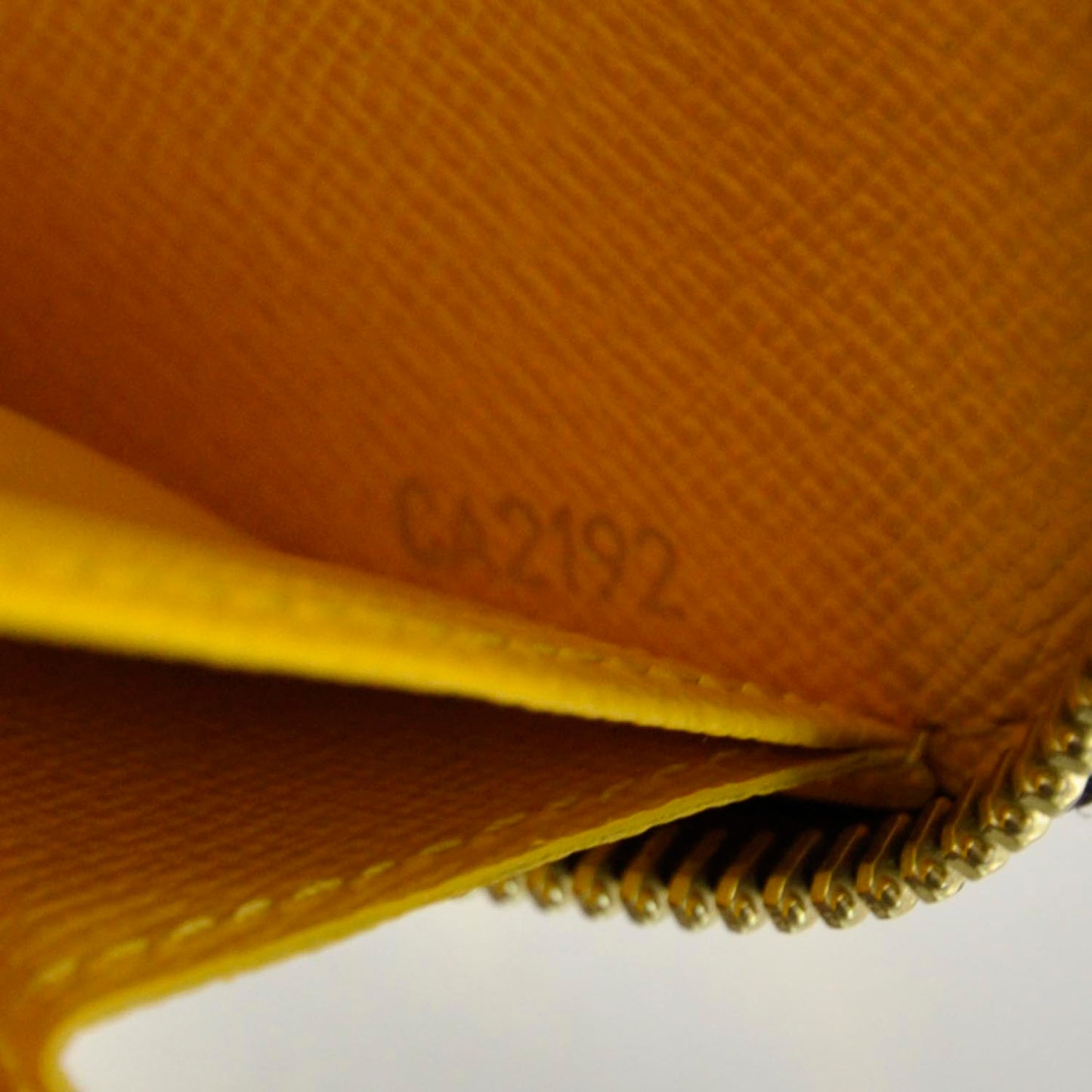 Monogram Kusama Pumpkin Dots Zippy Wallet Yellow