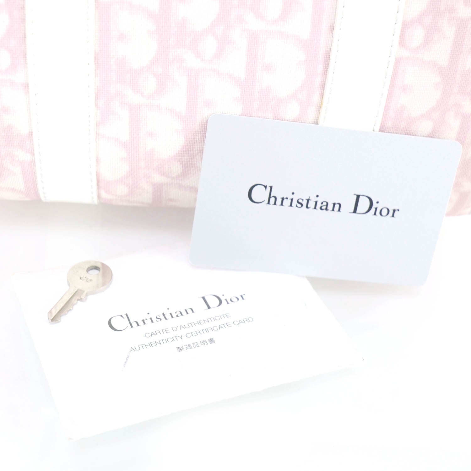 Christian Dior Monogram Boston Pink 12 of 12
