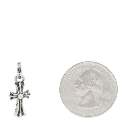 Chrome Hearts Sterling Silver Baby Fat Cross Pendant 2 of 5