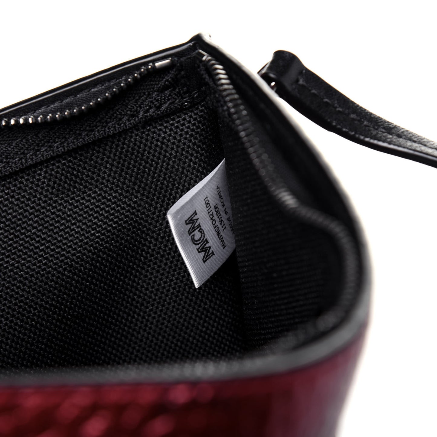 Metallic Visetos Kira Shopper Pouch Scooter Red