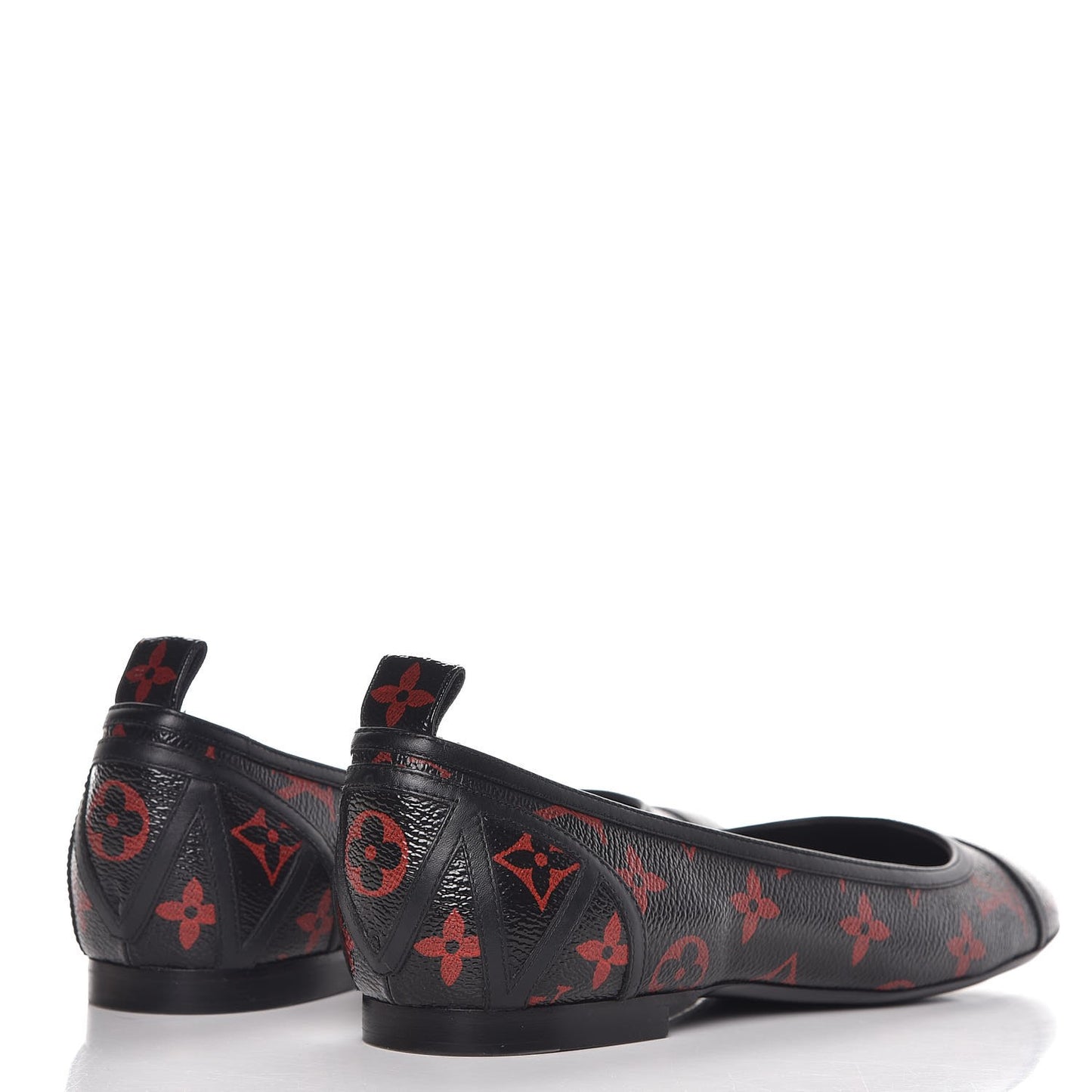 Monogram Infrarouge New Revival Ballerina Flats 39 Black