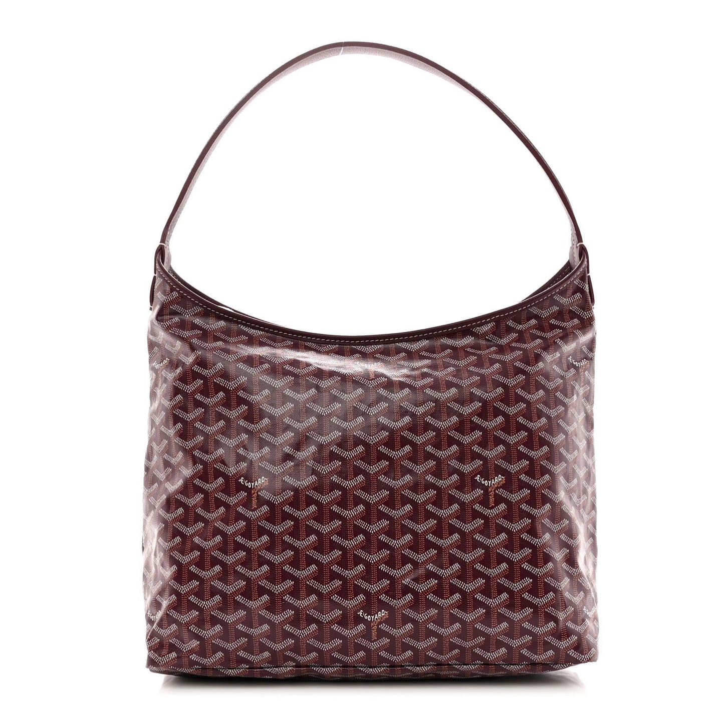 Goyardine Boheme Hobo Burgundy