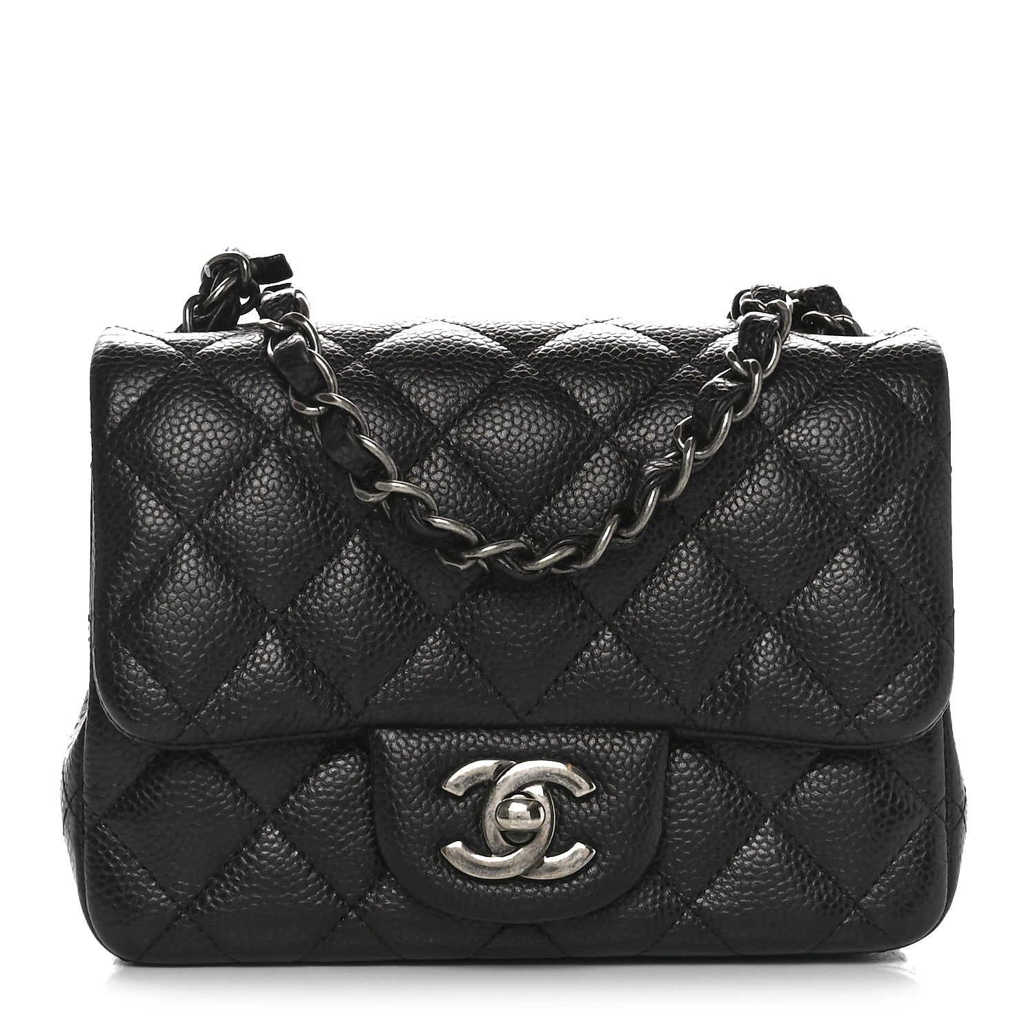Chanel Caviar Quilted Mini Square Flap Black 1 of 11