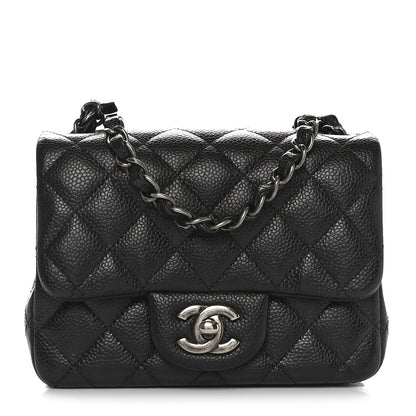 Chanel Caviar Quilted Mini Square Flap Black 1 of 11