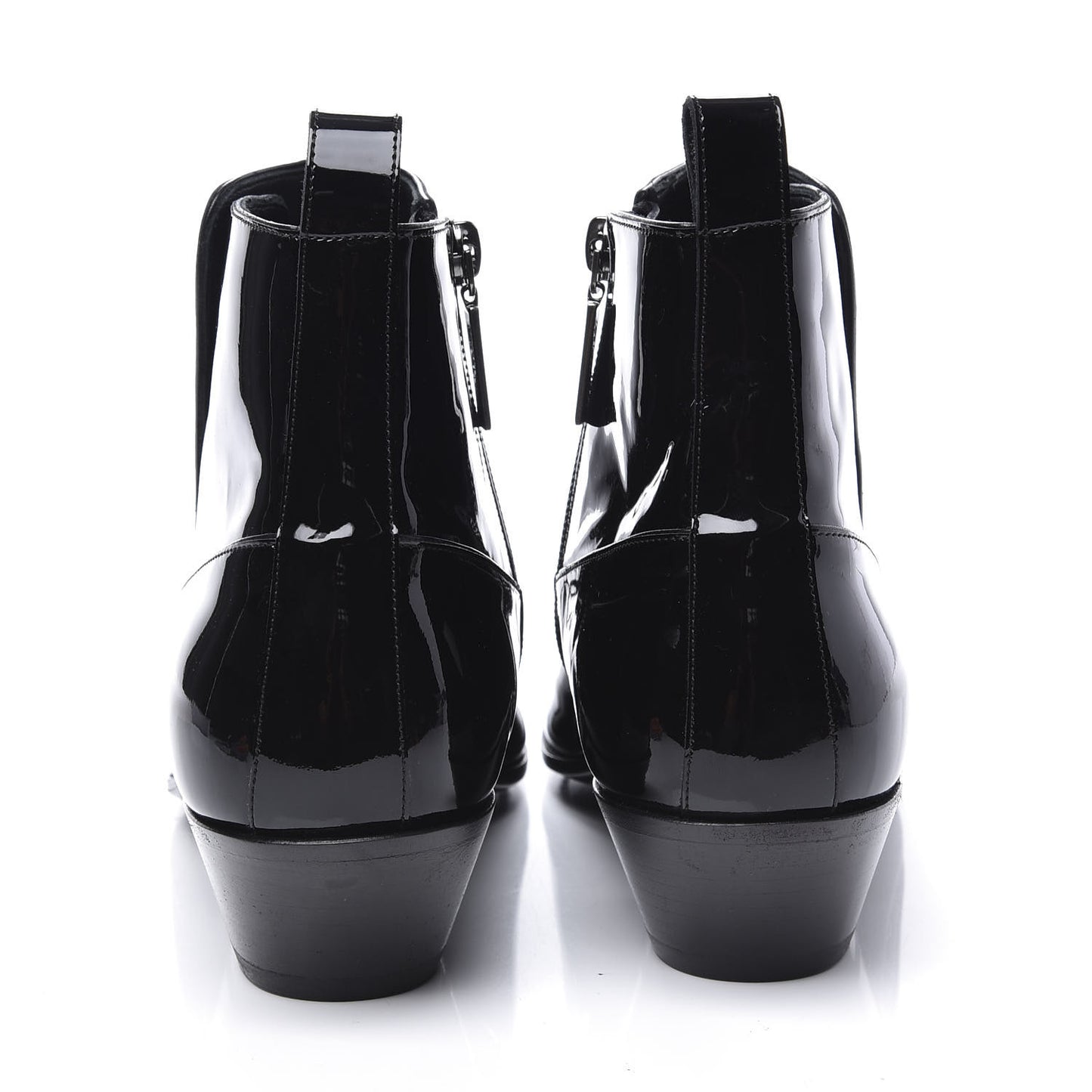 Vernice Belle Button Ankle Boots 37 Black